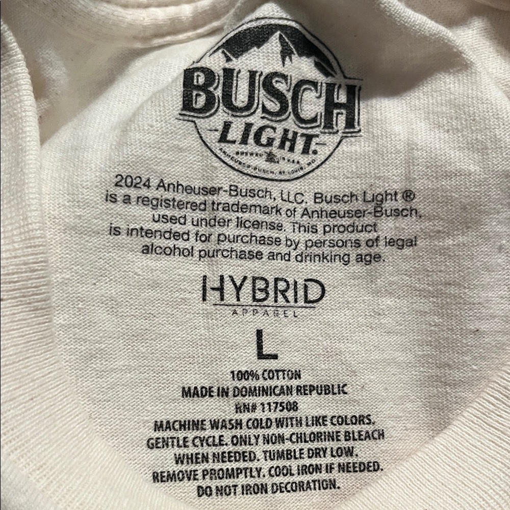 Hybrid Apparel Cream Graphic Tee - Picture 2 of 4